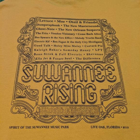 Suwannee Rising Music Festival Custom Shirt - Picture 4 of 4